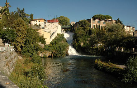 Изола Лири. Cascata del Valcatoio