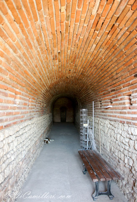 Болгария, Поморие. Тракийская гробница, коридор