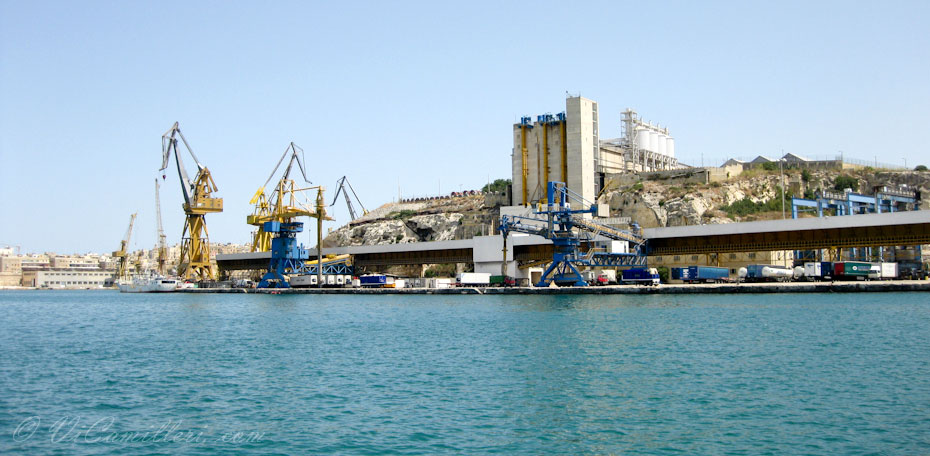 Мальта с борта теплохода