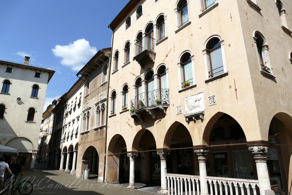 Belluno. Piazza Mercato