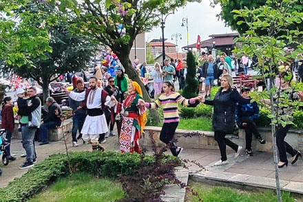 На болгарском празднике