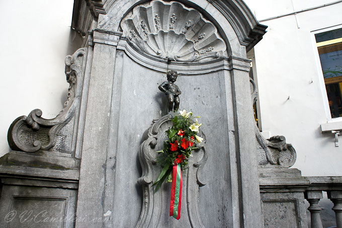 Бельгия. Брюссель. Manneken pis