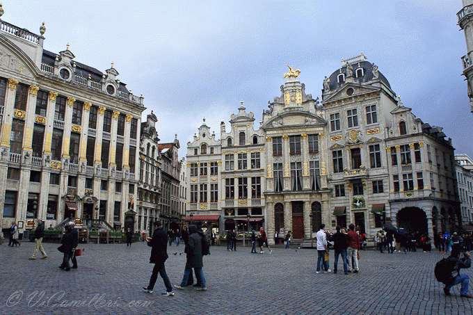 Бельгия. Брюссель. Центральная площадь Grand Place