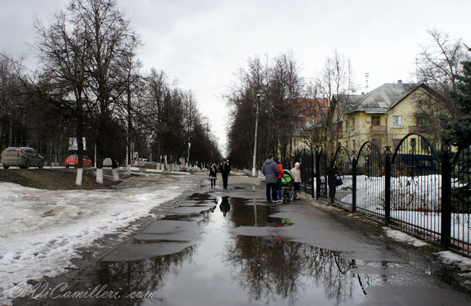 Весенние лужи
