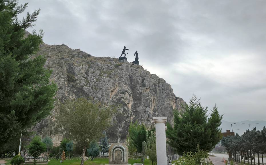Турция, Амасья. Ферхад и Ширин