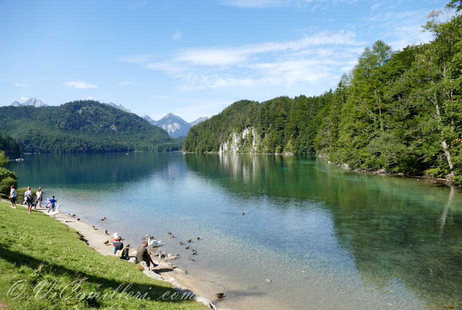 Германия, озеро Альпзее
