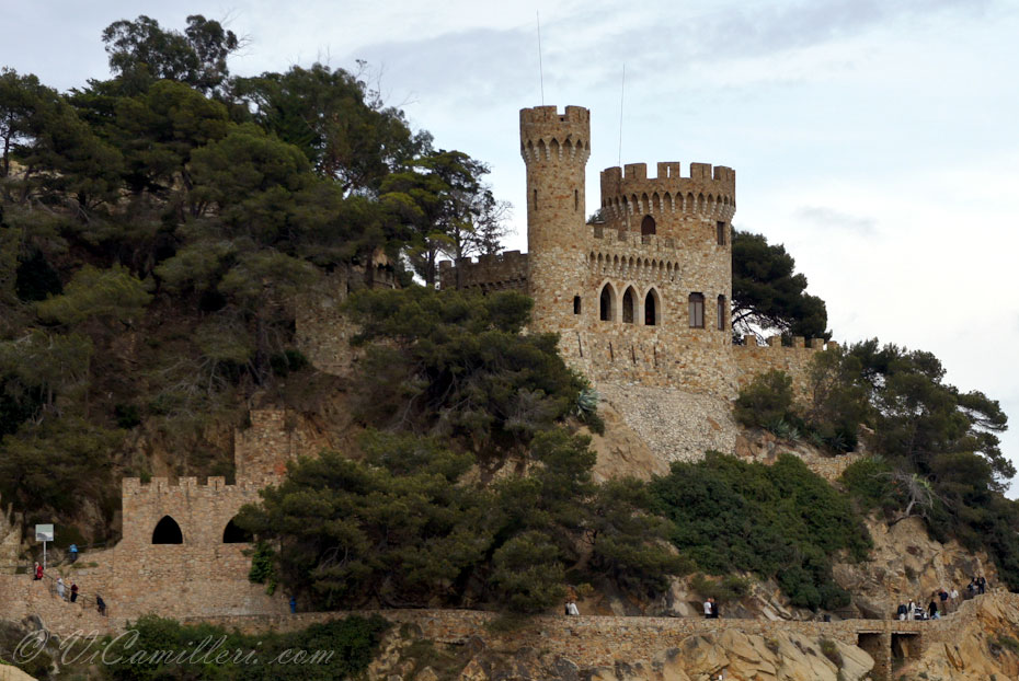 Испания. Ллорет де Мар. Замок Castel d'en Plaja