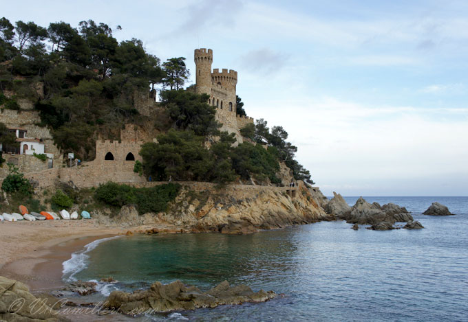 Испания. Ллорет де Мар. Castel d'en Plaja