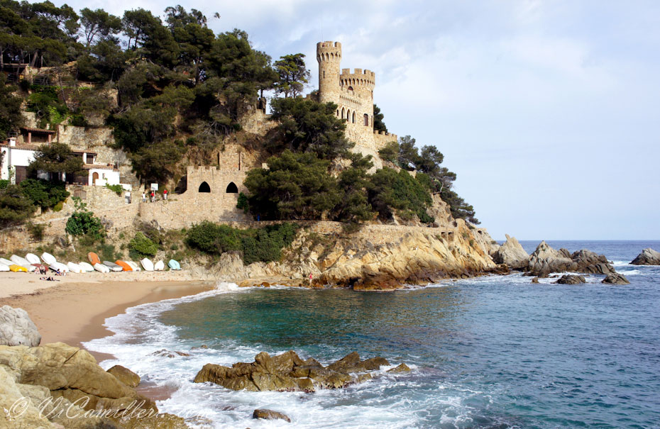 Испания. Ллорет де Мар. Castel d'en Plaja