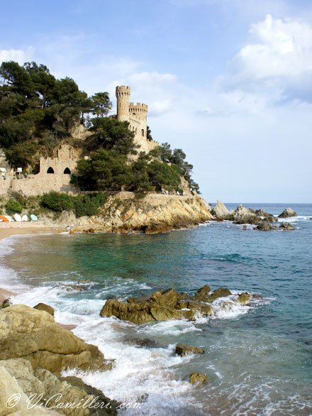Испания. Ллорет де Мар. Castel d'en Plaja
