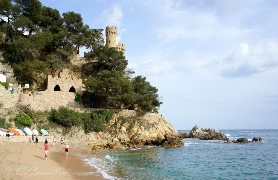 Испания. Ллорет де Мар. Castel d'en Plaja
