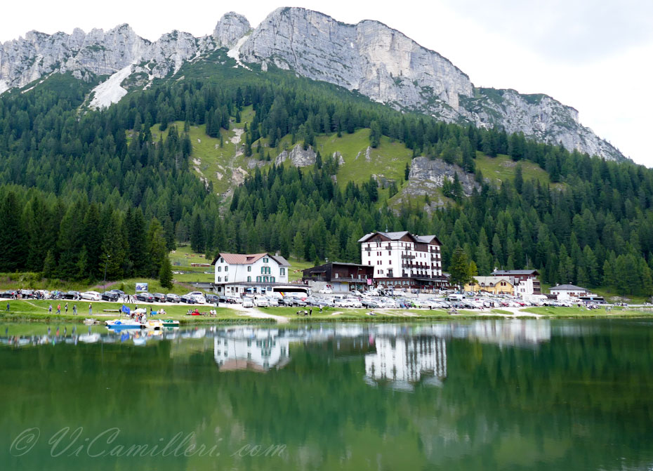 Альпийское озеро Мизурина (Lago di Misurina)