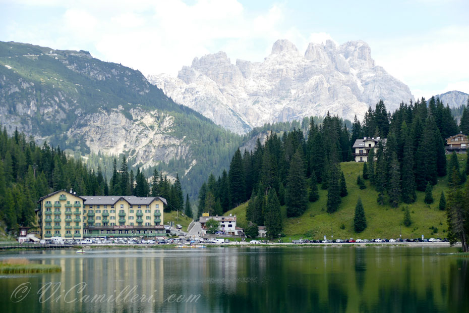 Альпийское озеро Мизурина (Lago di Misurina)
