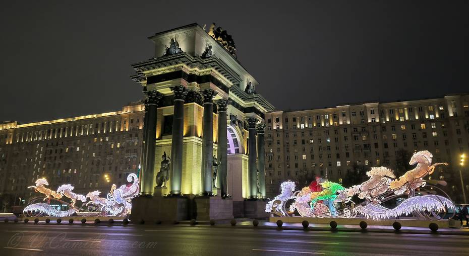 Новогодняя Москва 2025