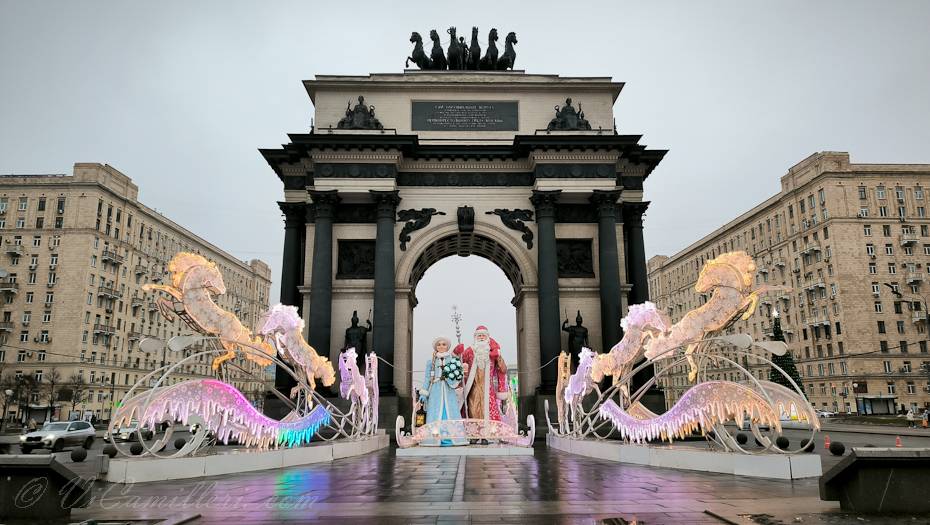Новогодняя Москва 2025
