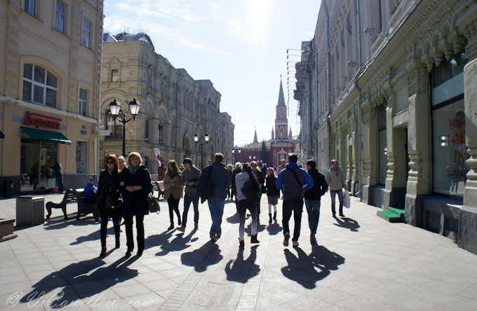 Москва. Улица Никольская
