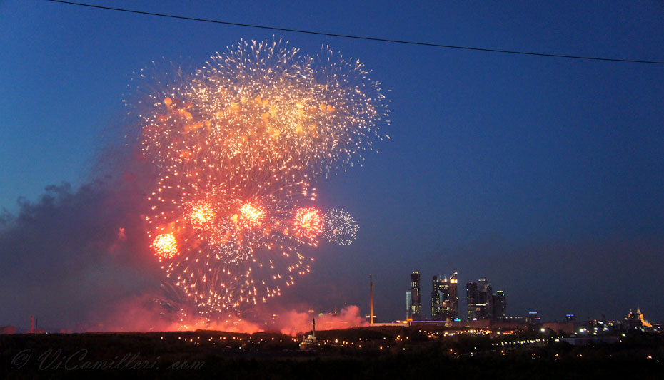 Москва. Салют Победы 2014
