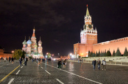 Москва. Красная площадь вечером
