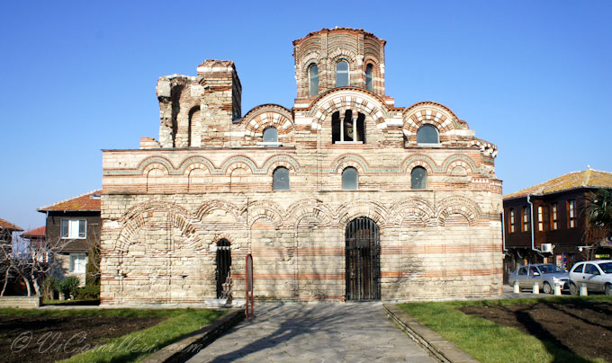 Болгария. Старый Несебр. Церковь Христа Пантократора
