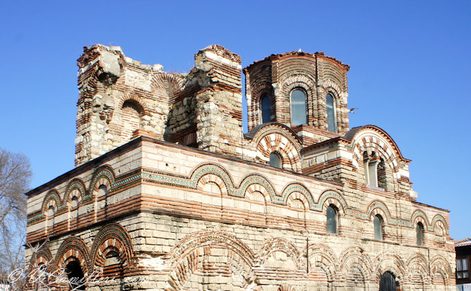 Болгария. Старый Несебр. Церковь Христа Пантократора