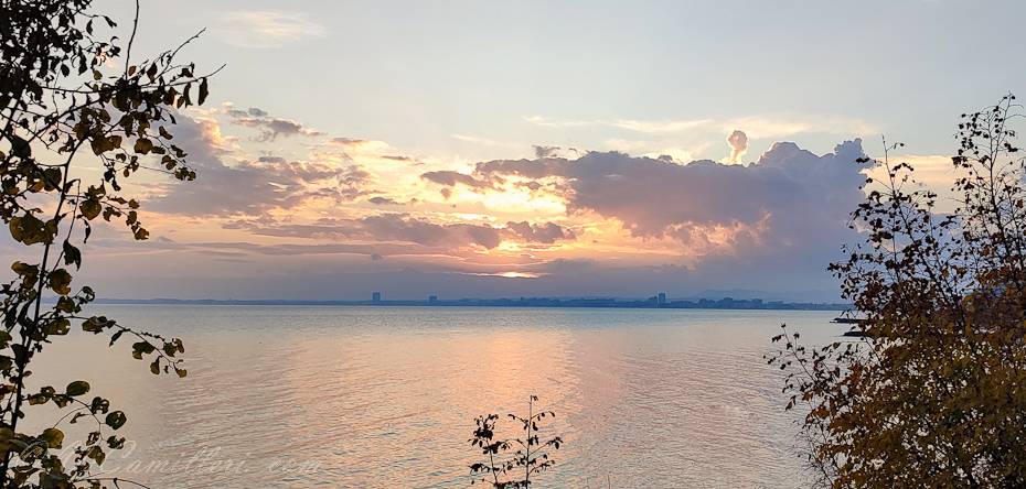 Закат на море