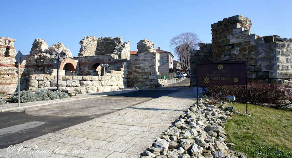 Болгария. Старый Несебр зимой