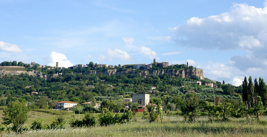 Италия. Панорама Орвието