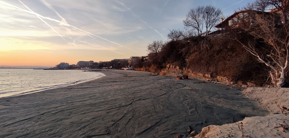 Насыпной пляж