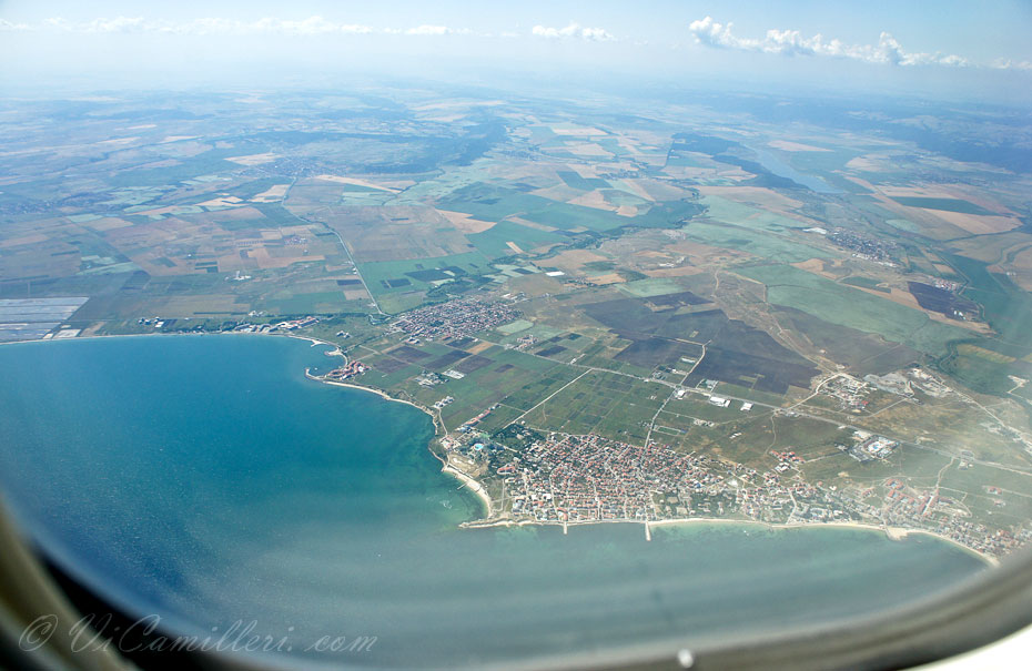 Болгария с борта самолета