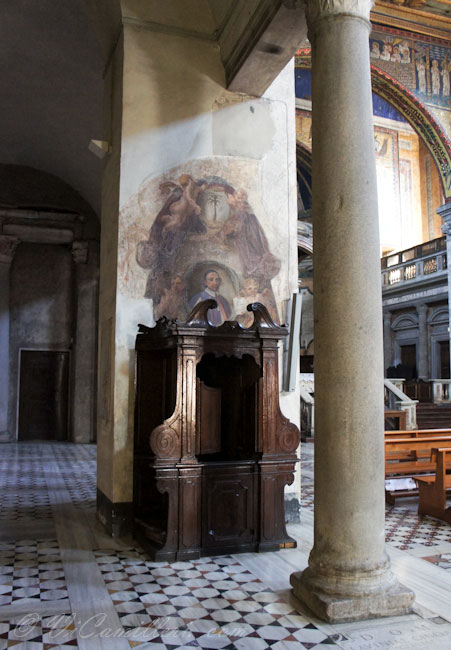 Италия, Рим. Церковь Святой Пракседы (Basilica di Santa Prassede)