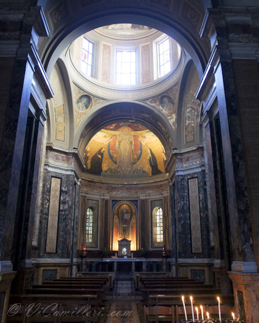 Италия, Рим. Церковь Святой Пракседы (Basilica di Santa Prassede)