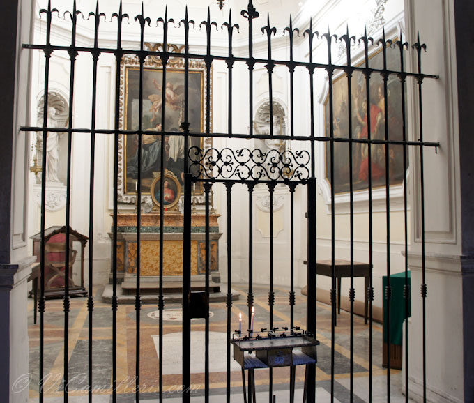 Италия, Рим. Церковь Святой Пракседы (Basilica di Santa Prassede)