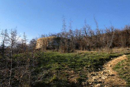 Военный дот около Святого Власа