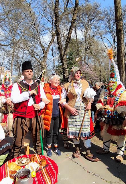 На карнавале кукеров в Ямболе