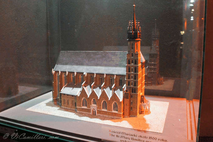 Макет Мариацкого собора