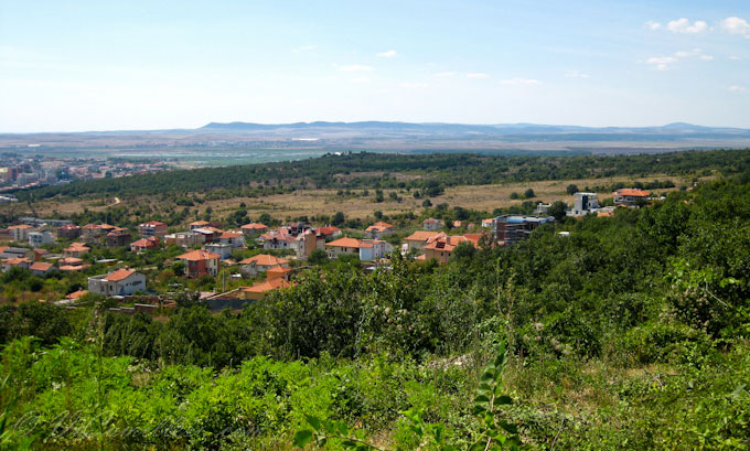 Болгария. Вид на Солнечный берег
