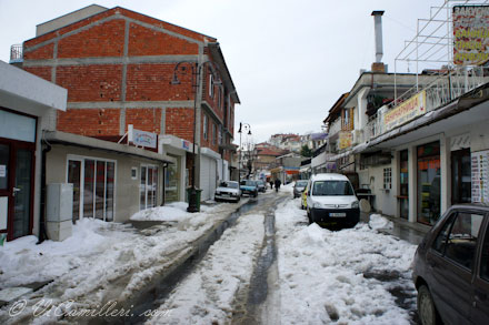 Болгария. Снег в Святом Власе