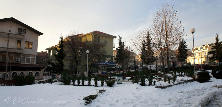 Болгария. Святой Влас. Снег