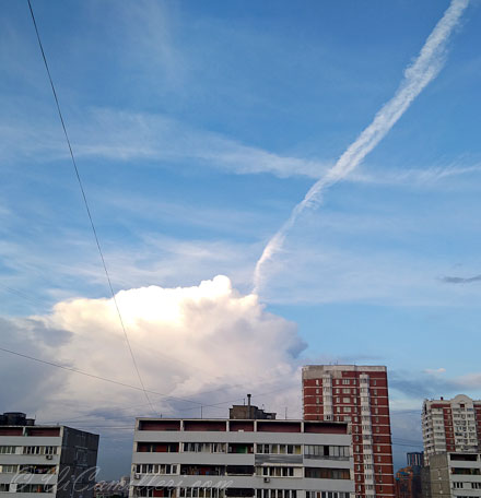 Спящее облако над Москвой
